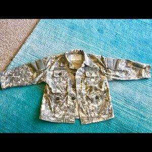 Kids Army Costume Jacket